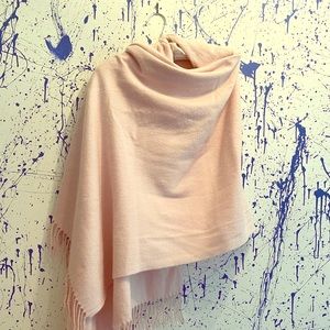 Italian Cashmere Scarf Pink